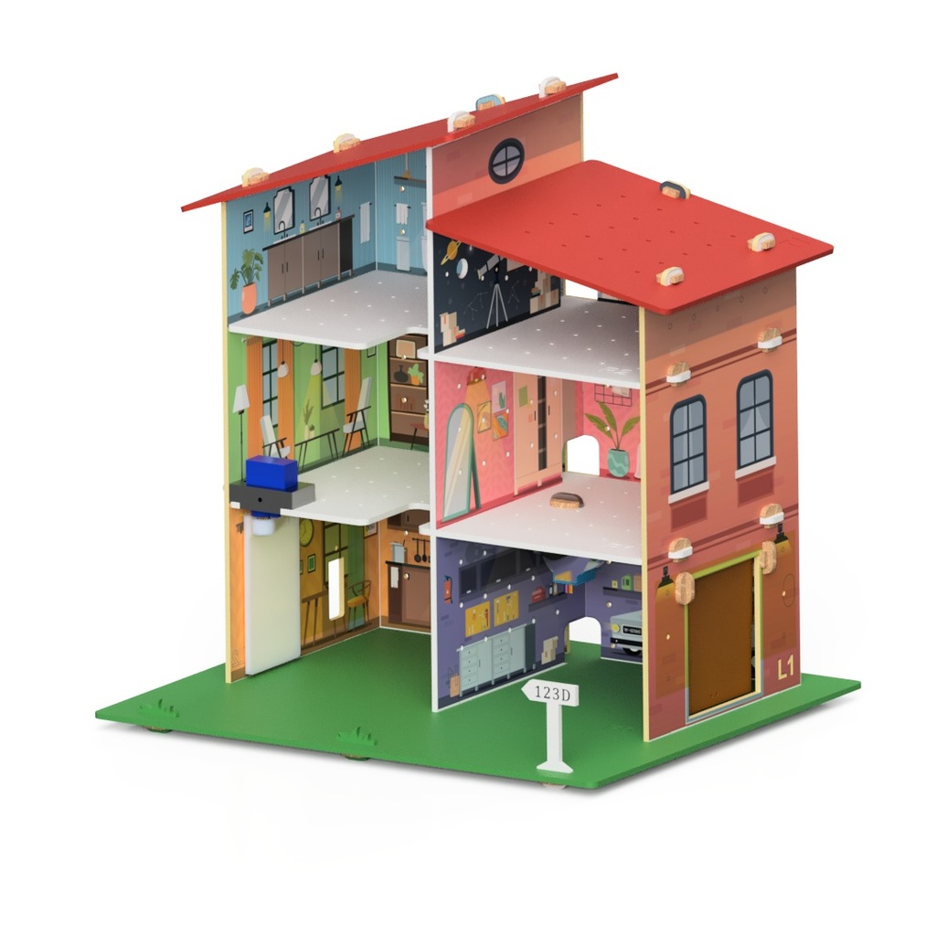 Práctica de Casa Domótica compatible con MentorBit