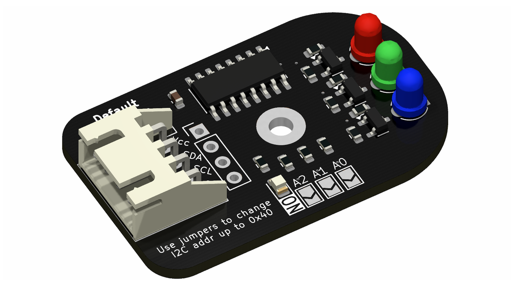 MentorBit módulo de diodos LED