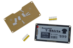 [00036443] Módulo Epaper 2.9" color negro. Comunicación SPI