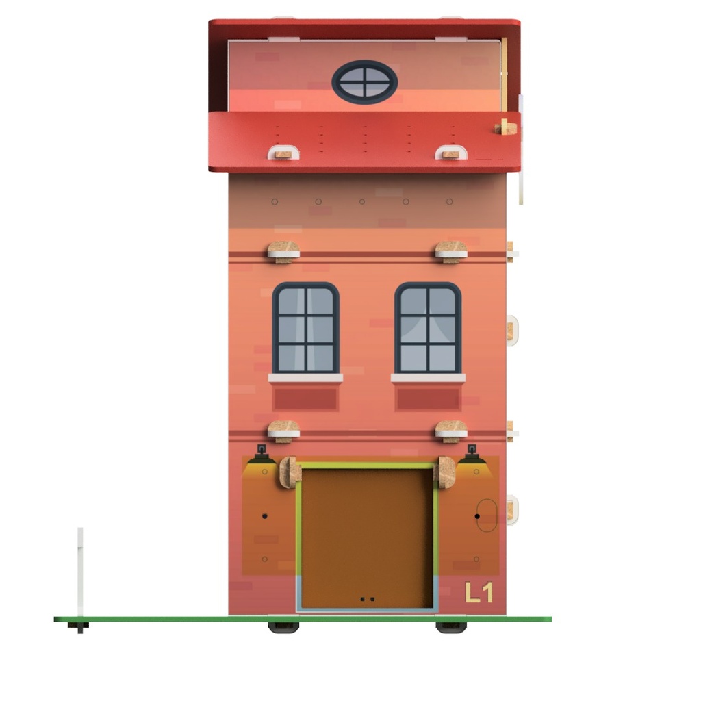 Práctica de Casa Domótica compatible con MentorBit