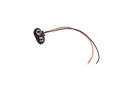 Adaptador pila 9V 6F22 sin conector DC