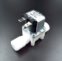 Electroválvula 12V NC con rosca macho 1/2" en ambos extremos