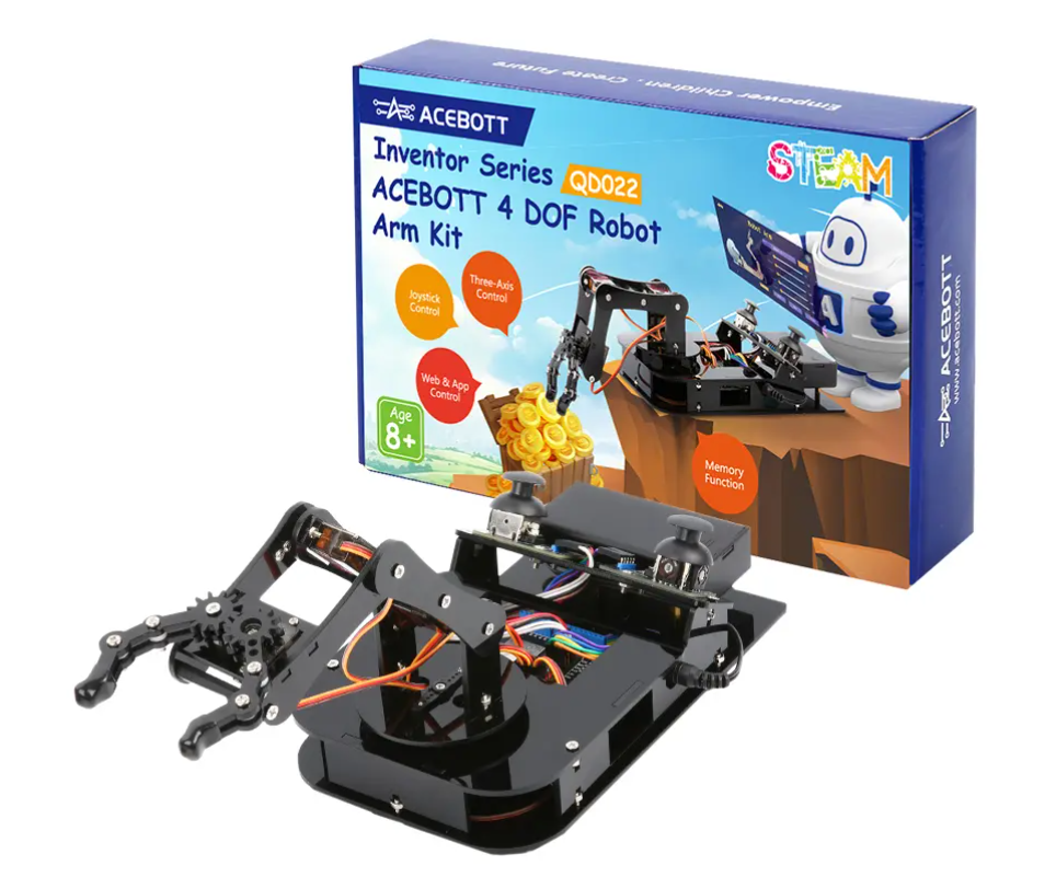 Acebott Brazo Robótico programable con ESP32