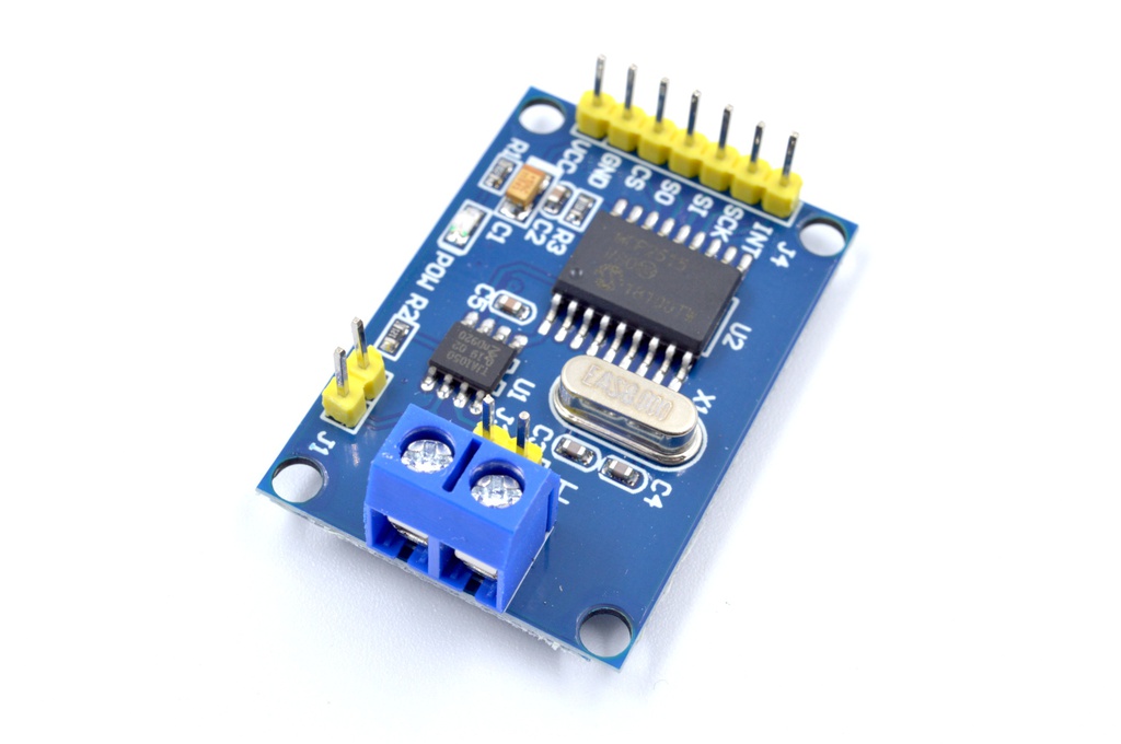 Módulo Comunicación Bus CAN SPI MCP2515 8MHz | Formación STEAM - gestión