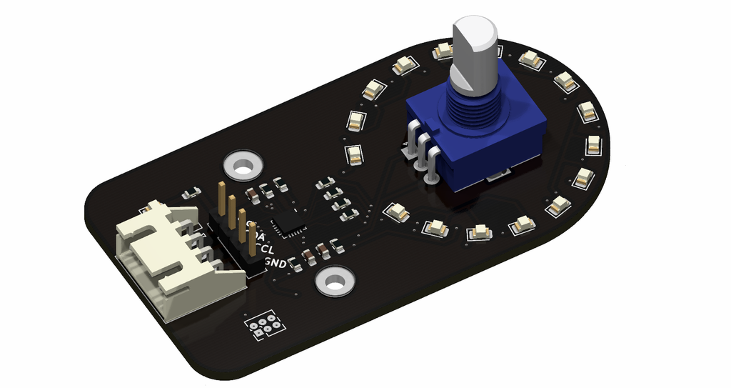 MentorBit módulo de encoder con LEDs | Formación STEAM - gestión